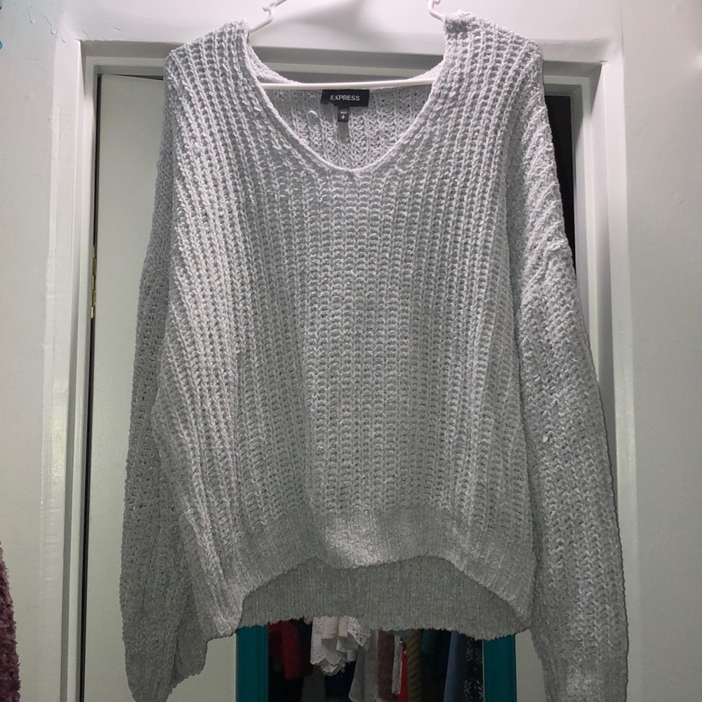 Express chenille sweater